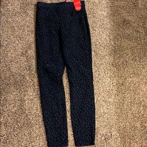 Spanx Brand Denim Leopard XS